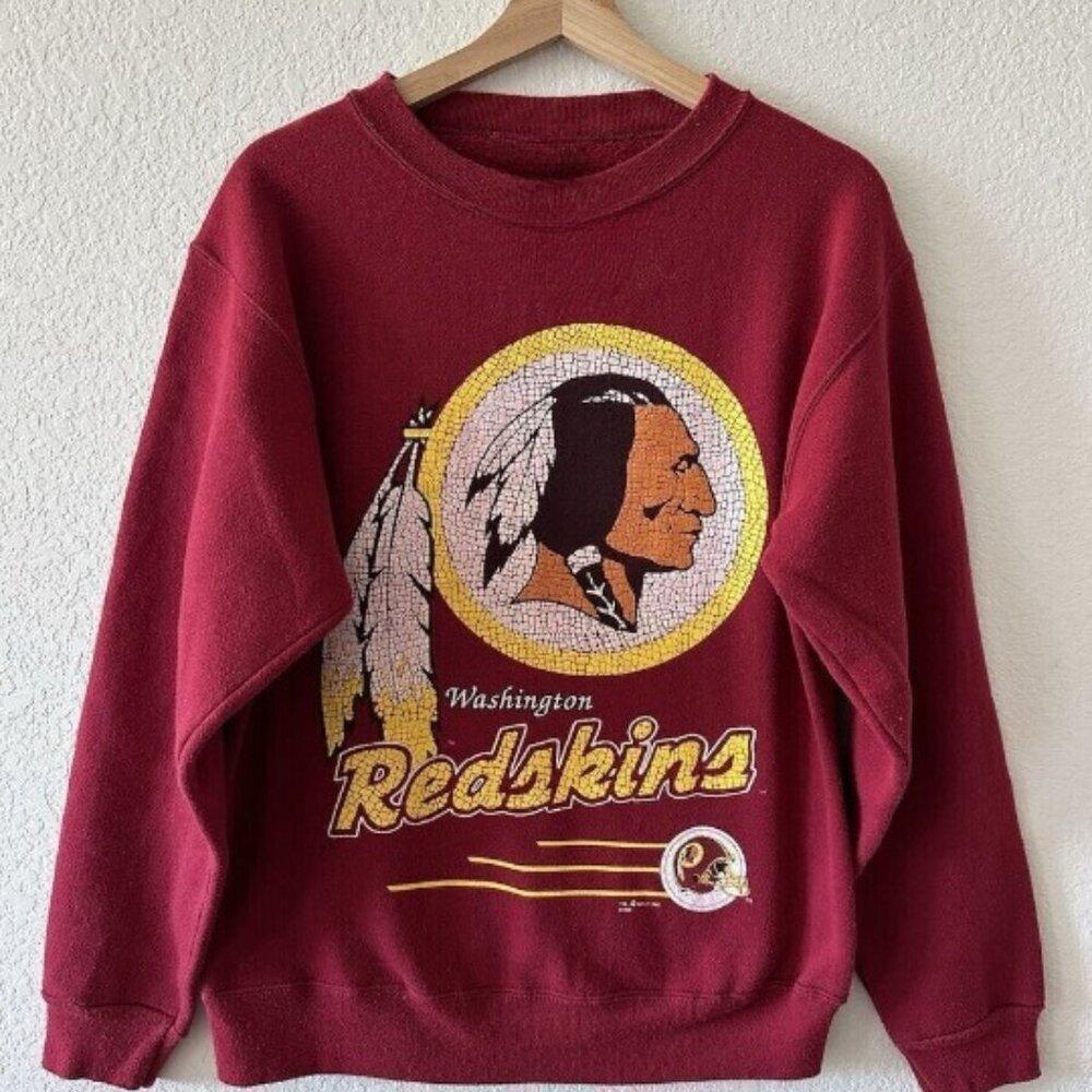 Washington Redskins Retro Football Team Graphic Cozy Fan Unisex Sweatshirt